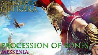 Assassins Creed Odyssey  Ainigmata Ostraka  Procession of Bones Messenia [upl. by Ger]