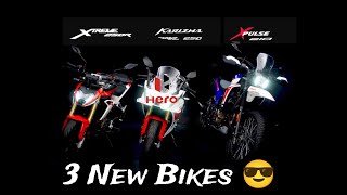 Finally Hero Launched 😲 Xpulse 210🔥  Karizma 250✨  Xtreme 250R 💥  First தமிழ் விமர்சனம் [upl. by Flem950]