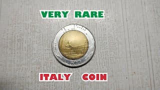 500 Lire  Italy Coin of 1987 rarecoins lire lira italy vintagecoins italycoins rome coins [upl. by Ailemac]