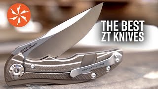 The Top 7 Best Zero Tolerance Knives Available at KnifeCentercom Best ZT Knives You Can Buy [upl. by Jerman]