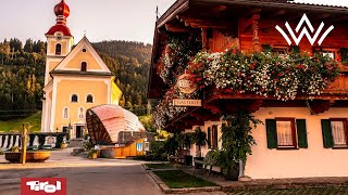 Bergdoktor Hans Sigl am Drehort Kirchplatz Going am Wilden Kaiser [upl. by Ettevroc901]