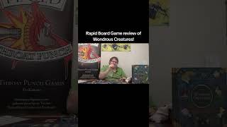 Rapid Board Game Review of Wondrous Creatures [upl. by Benedicta]