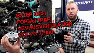 Byte och förbättring av vevhusventilation på Volvo 7900 [upl. by Riesman671]