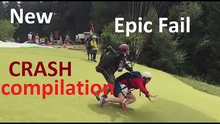 New Epic Crash compilation Fail paragliding [upl. by Mindy]