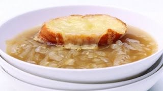 French Recipes  French Onion Soup [upl. by Vasti]