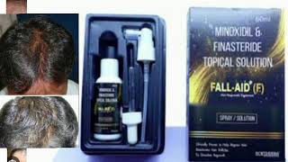 FALL AID F Topical Solution MINOXIDIL amp FINASTERIDE TOPICAL SOLUTION [upl. by Kandy]