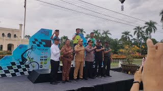 INDONESIA JUARA 1 TOUR DE SIAK ETAPE 2 PENYERAHAN HADIAH PARA JUARA [upl. by Marilyn]