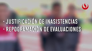 ¿Cómo justificar inasistencias y reprogramar evaluaciones siendo deportista UPCino [upl. by Demaggio]