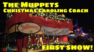 FIRST The Muppets Christmas Caroling Coach  Disney Merriest Nites [upl. by Yenohtna]