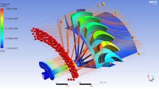 CFD Turbine Blade Cooling [upl. by Ynna335]