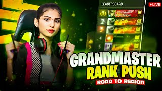 Free Fire Live With Renu Gaming 🤩 Grandmaster Push In Live 🥰 Garena Free Fire [upl. by Nolak]