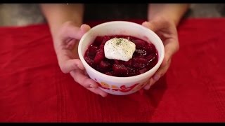 Traditional Ukrainian Borscht Recipe [upl. by Ahsar]