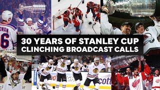 Stanley Cup Final celebrations of the last 30 years [upl. by Nivag]