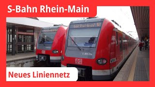 SBahn RheinMain bekommt neues Liniennetz Kompakt Info [upl. by Annohsak]