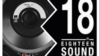 Alto falante Eighteen Sound 12MB600 test full [upl. by Storm]