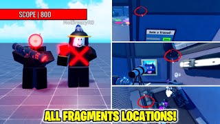 UPDATED ALL FRAGMENTS LOCATIONS in SUPER BOX SIEGE DEFENSE  FRAGMENTS BADGE ROBLOX [upl. by Lladnor]