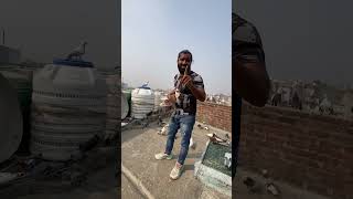 Aik pkda h aaj sehdi ka kabutar gardaan 😂😂😍 pigeon [upl. by Almira771]