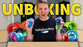 I Unboxed the Most YoYos EVER [upl. by Lemahs]