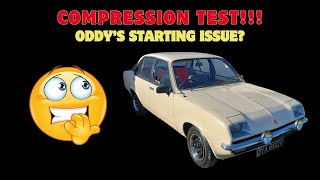 Barn FindVauxhall Chevette Oddys compression test [upl. by Mcadams]