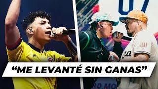 ¿VALLEST SE RETIRA DEL FREESTYLE TRAS PELEA CON RAPDER   REFLEXIÓN OPORTUNA [upl. by Minier]