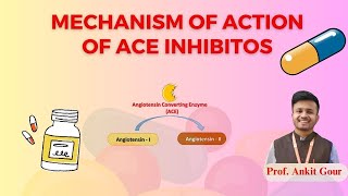 Mechanism of action of ACE inhibitors Antihypertensive drugs  pharmacology BP503 [upl. by Mozelle]