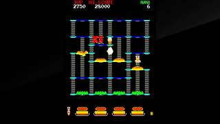 Arcade Archives Burger Time Nintendo Switch [upl. by Aielam922]