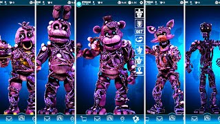 FNAF AR Toxic Animatronics Workshop Animations [upl. by Eibot500]