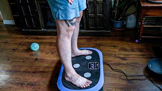 10min vibration plate workout [upl. by Nosahc]