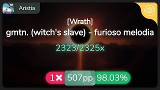 Aristia  gmtn witchs slave  furioso melodia Wrath 9803 6 507pp 1âťŚ  osu [upl. by Mientao371]