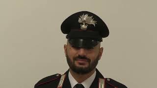 Teramo Il Calendario storico dei Carabinieri sillumina al buio e omaggia Civitella del Tronto [upl. by Tawsha]