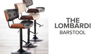 LumiSource Presents Lombardi Barstool [upl. by Nahk]