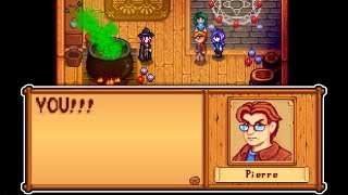 When Pierre Finds Out The Wizard Is Abigails Father in Stardew Valley Expansion Mod [upl. by Naimed800]