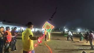 International Kite Festival In Hyderabad 2024  Parade Ground  Night Kite Festival [upl. by Zennas]