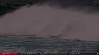 Dec 28 2023 Big Wave Surfing at Waimea Bay Hawaii [upl. by Dlaniger]