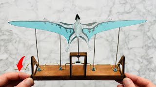 paper  wire  flying Pterosaur [upl. by Eizzik]