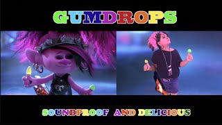 Teaser GUMDROPS SCENE TROLLS WORLD TOUR  Gumdrops soundproof and delicious fanmade [upl. by Gnuj]