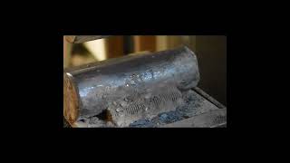 Forging an axe knifemaking forging knifemaker handmade [upl. by Aneekas]