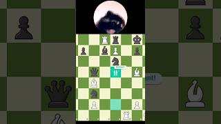 DISTRACTION‼️😈‼️ checkmate sacrifice brilliant chess chessgame shorts viral [upl. by Alita]