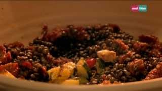 Cucina con Ramsay  99 Insalata di peperoni rossi arrostiti con lenticchie e odori [upl. by Irra97]