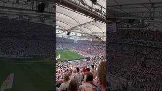 vfbstuttgart fans bvb fans 2292024 MHP Arena Stuttgart [upl. by Dygal]