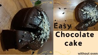 How to make Chocolate cake Chocolate cake recipe KitCraftown [upl. by Arimihc]