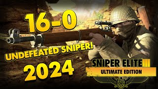 Sniper Elite 3 Team Deathmatch  Flawless 160 KD Gameplay  Ultimate Stealth amp Precision [upl. by Orose]