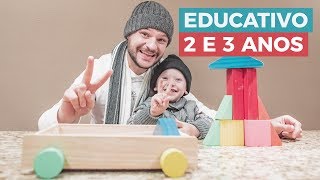 BRINQUEDOS DE MADEIRA EDUCATIVO para crianças de 2 e 3 anos [upl. by Matejka791]