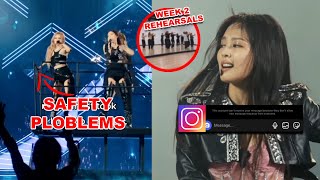 BLACKPINK COACHELLA DELAY amp POSTPONED SCHEDULE SAFETY PLOBLEMS amp JENNIE CLOSE INSTAGRAM DM [upl. by Calandra]