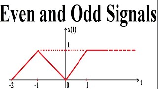 Even and Odd Decomposition of a Signal in MATLAB [upl. by Atihcnoc]