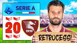 DALLA SERIE B alla CHAMPIONS LEAGUE HO RICOSTRUITO la SALERNITANA su FC 24 [upl. by Aimil]