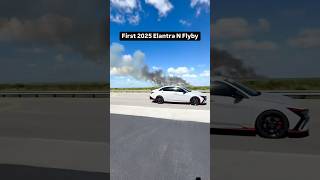 First 2025 Elantra N 180MPh Flyby [upl. by Anoynek236]