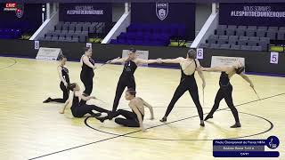 Givry Starlett Club  Championnat de France 2024 Danse Twirl Senior dimanche [upl. by Sink]