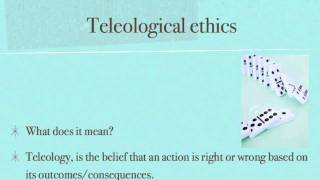 AS Level Deontological and Teleological Ethics in less than 3 mins [upl. by Stew]