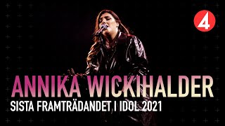 Annika Wickihalder  Skyfall av Adele Idol 2021 [upl. by Gavra440]